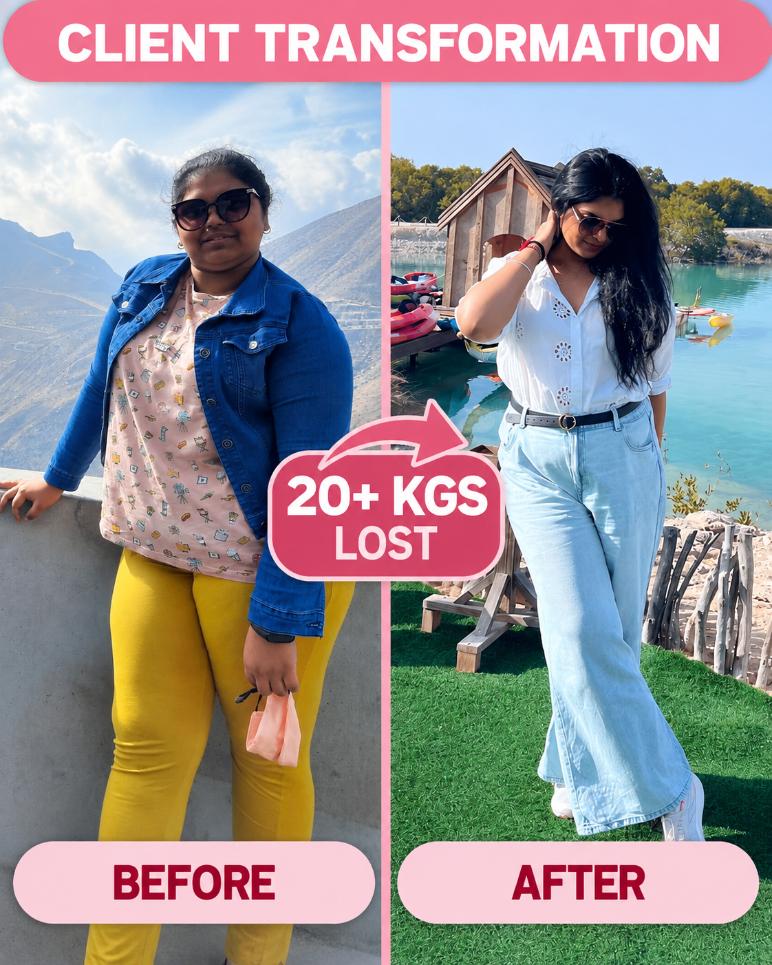 Health coaching client story