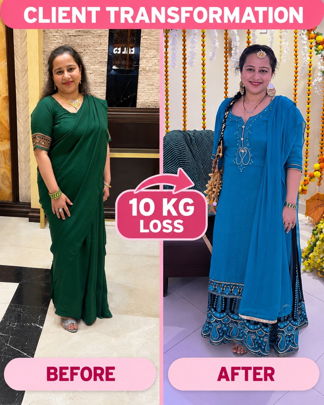 Health coaching client story